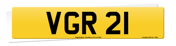 Registration number VGR 21